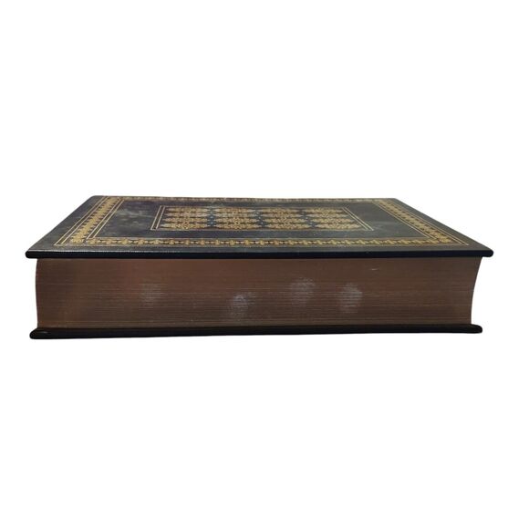 The Decameron Giovanni Boccaccio The Franklin Library Leatherette 1981 VTG - Picture 7 of 7